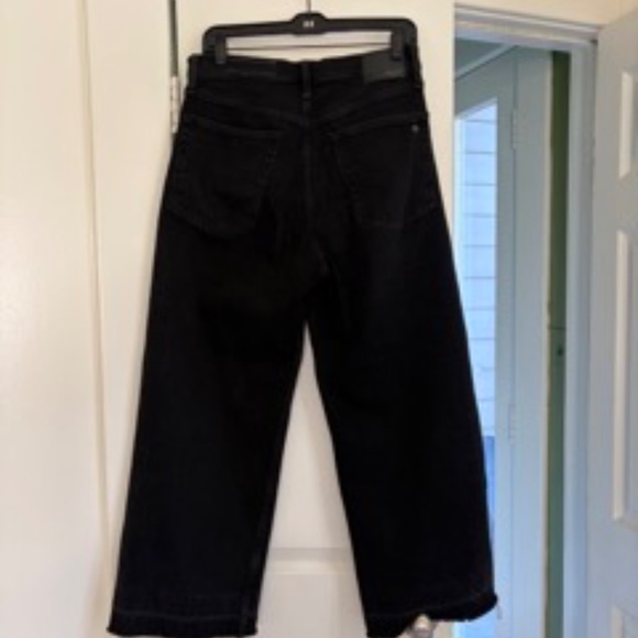 rag & bone Black Flare Wide-Leg Jeans - Picture 4 of 4